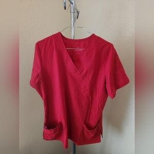 Jockey Scrubs Top With Pockets